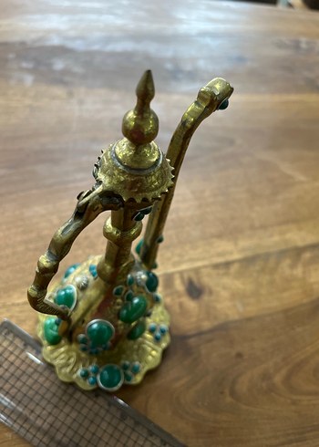 Osmanlı esintili el yapımı minyatür ibrik - Görsel 7