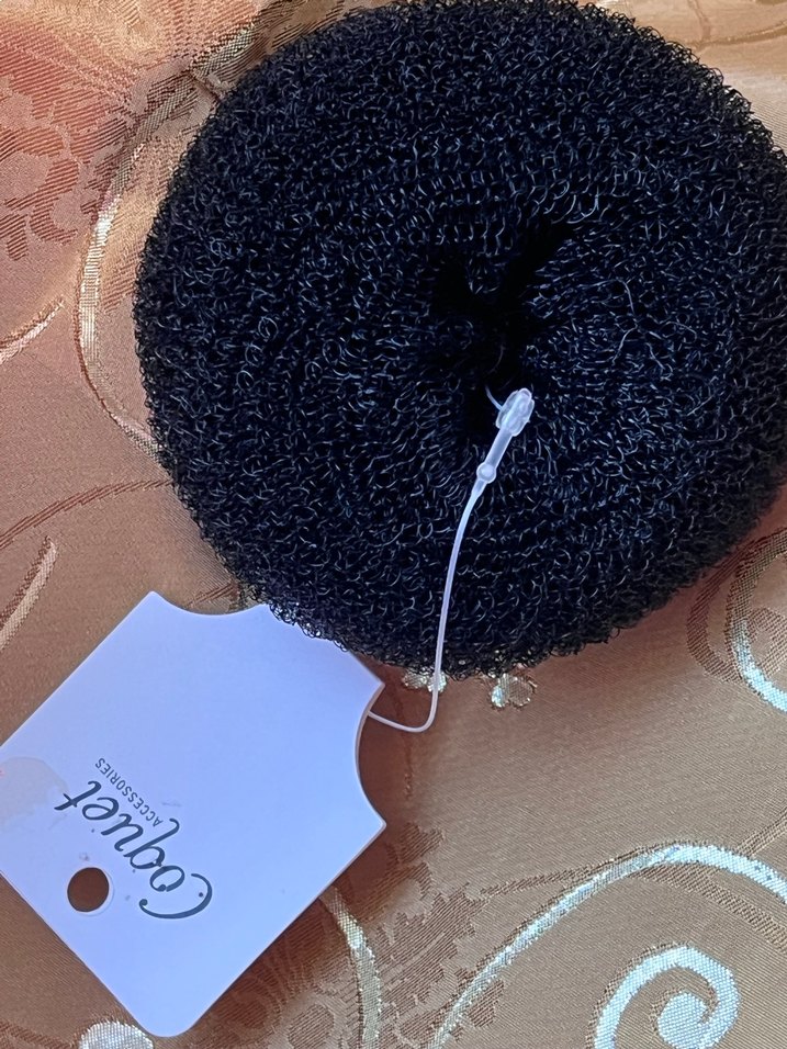 Siyah Prenses topuz aparatı büyük boy - Görsel 4