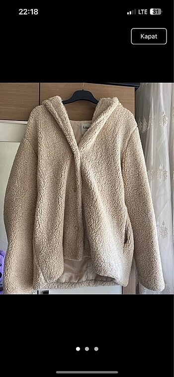 Peluş mont