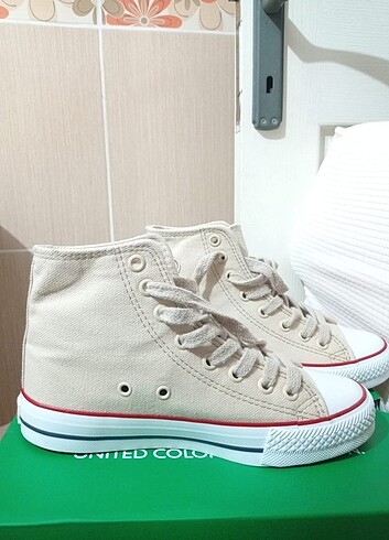 38 Beden united colors of benetton bej 38 numara converse model