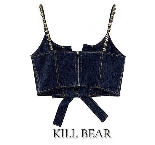 Diğer Denim büstiyer
