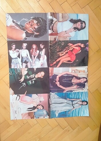 Black pink poster