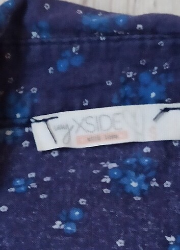 s Beden X-side kolsuz bluz