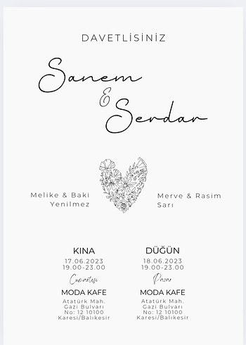 davetiye - Görsel 11