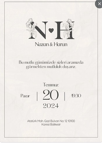 davetiye - Görsel 19