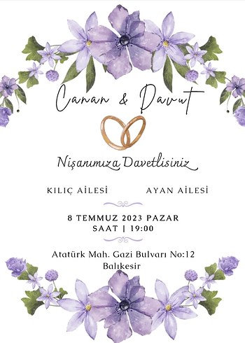 davetiye - Görsel 6