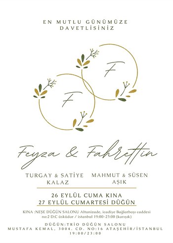 davetiye - Görsel 13