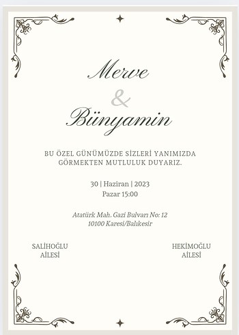 davetiye - Görsel 12