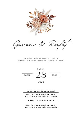 davetiye - Görsel 20