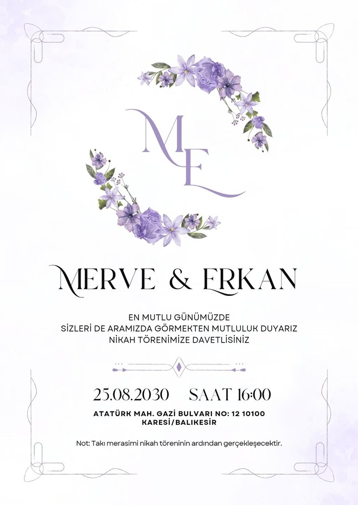 davetiye - Görsel 5