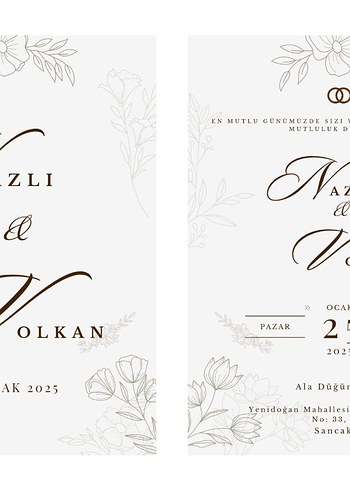 2li model davetiye - Görsel 3