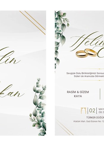 2li model davetiye - Görsel 2