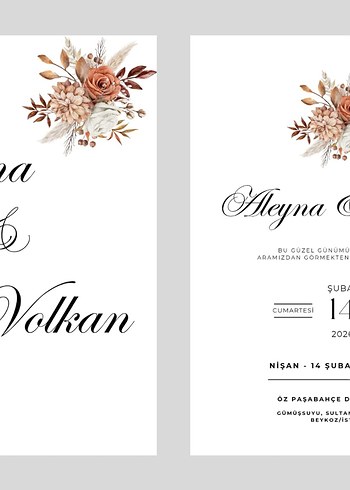 2li model davetiye - Görsel 9