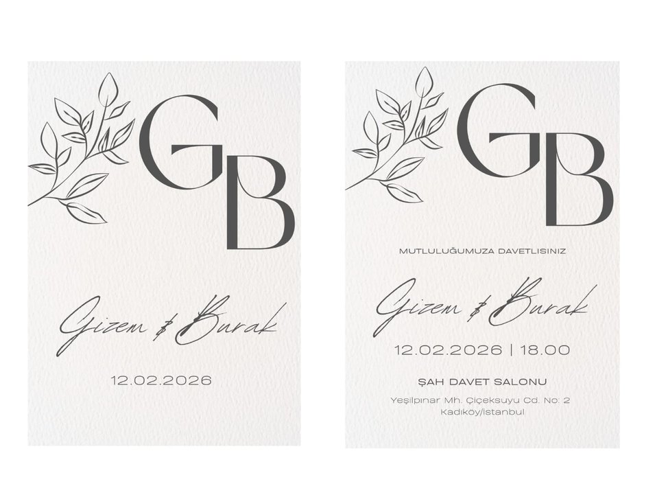 2li model davetiye - Görsel 5