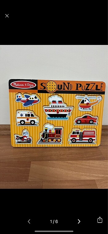 Melisa&doug ahşap puzzle