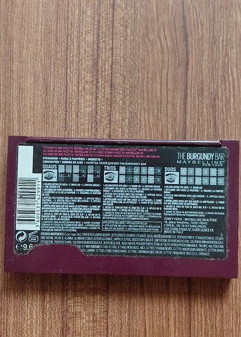 Maybelline Burgundy Far Paleti - Görsel 3