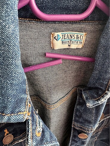 m Beden mavi Renk jeans and co kot ceket