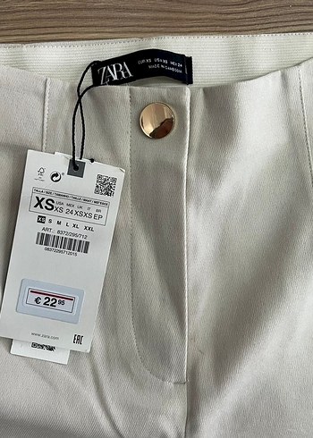 Zara  Kadın Kumaş Pantolon - Görsel 3