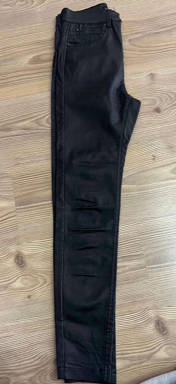 Stradivarus Kadın Deri  Pantolon - Görsel 3