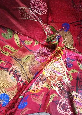 Armine ipek eşarp - Görsel 2