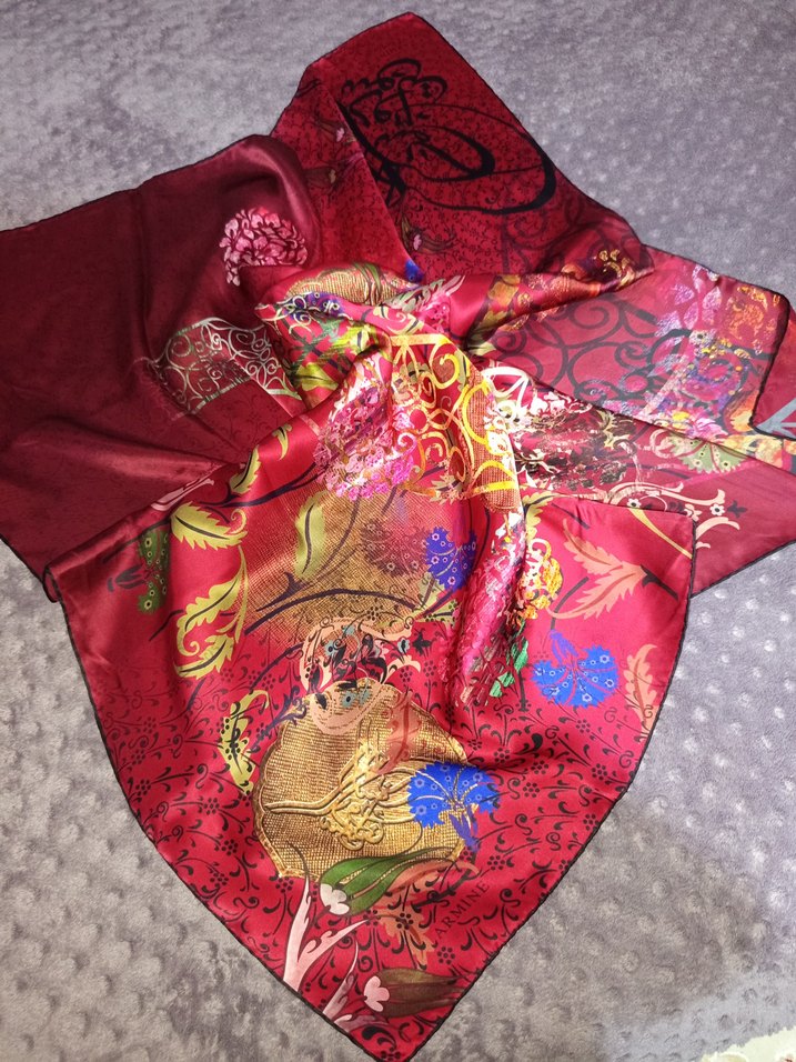 Armine ipek eşarp - Görsel 4