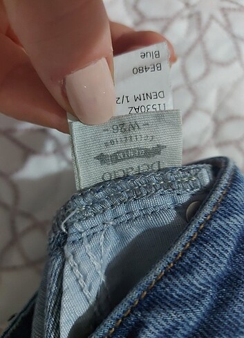 26 Beden mavi Renk Mom Jean