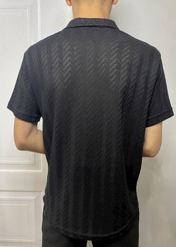 Siyah Erkek Polo Yaka Tişört - Görsel 2