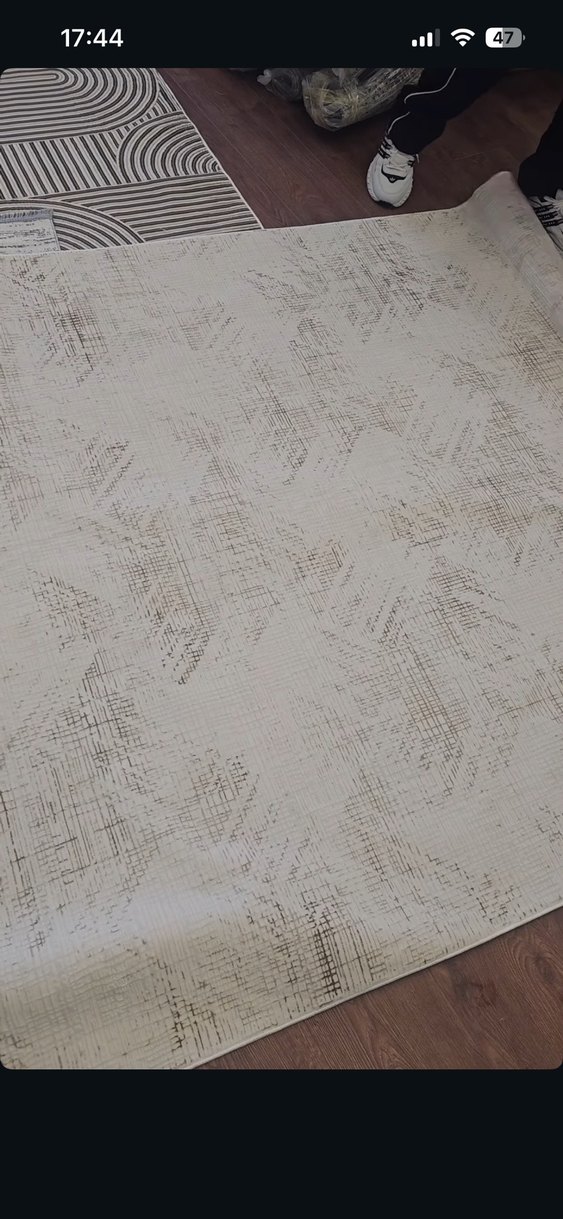 Bej Gri Modern Halı - Görsel 3