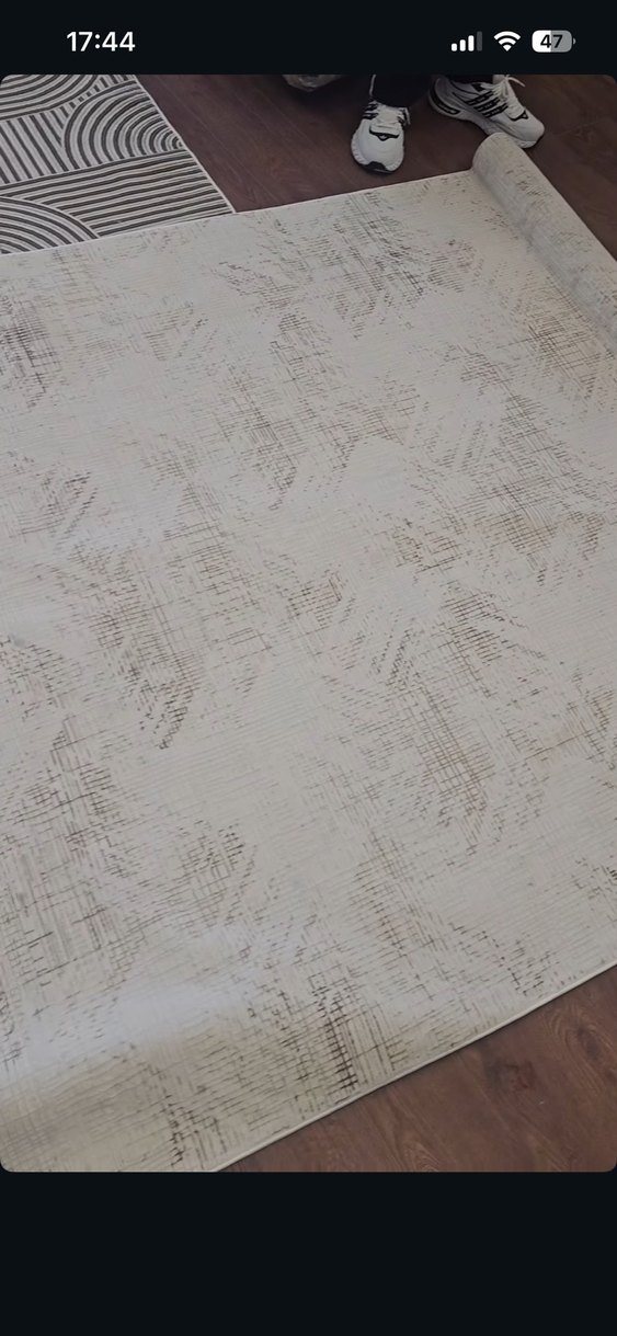 Bej Gri Modern Halı - Görsel 2