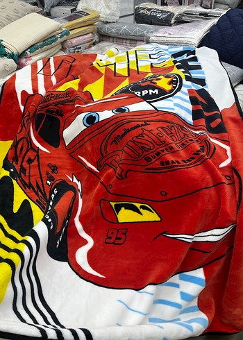 Renkli Baskılı Çocuk Battaniyesi - Görsel 3