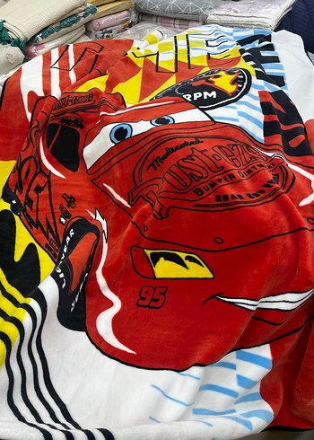 Renkli Baskılı Çocuk Battaniyesi - Görsel 2