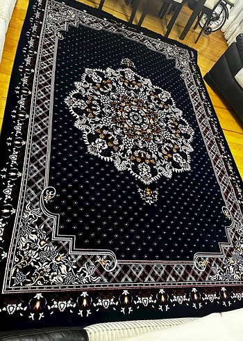 Klasik Desenli lacıvert Halı - Görsel 6