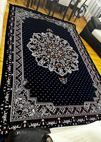 Klasik Desenli lacıvert Halı - Görsel 7