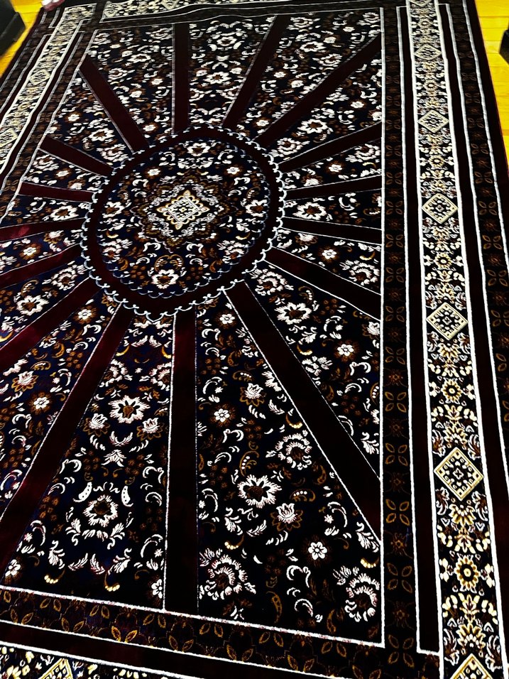 Bordo Desenli Klasik Halı - Görsel 3