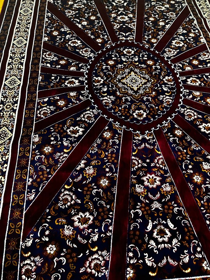 Bordo Desenli Klasik Halı - Görsel 2