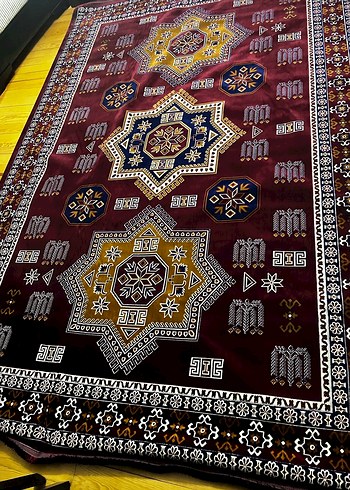 Klasik Çok Renkli Desenli Halı - Görsel 3