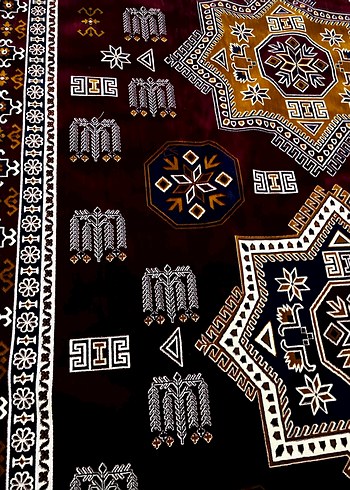 Klasik Çok Renkli Desenli Halı - Görsel 5