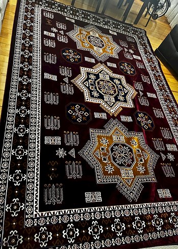 Klasik Çok Renkli Desenli Halı - Görsel 8