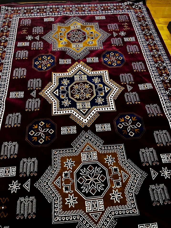 Klasik Çok Renkli Desenli Halı - Görsel 4