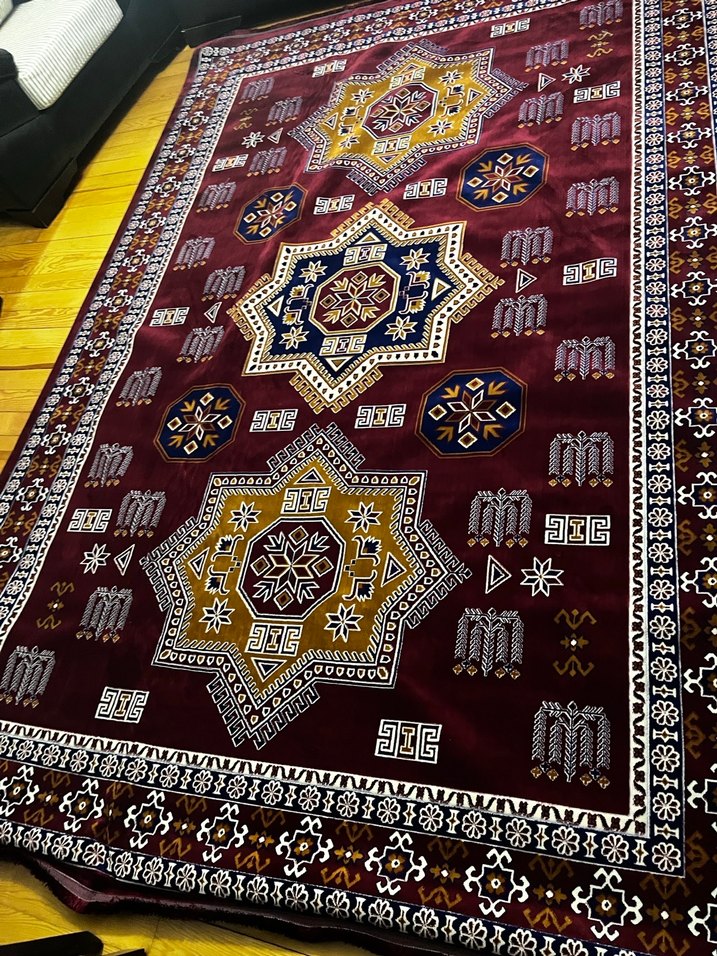 Klasik Çok Renkli Desenli Halı - Görsel 2