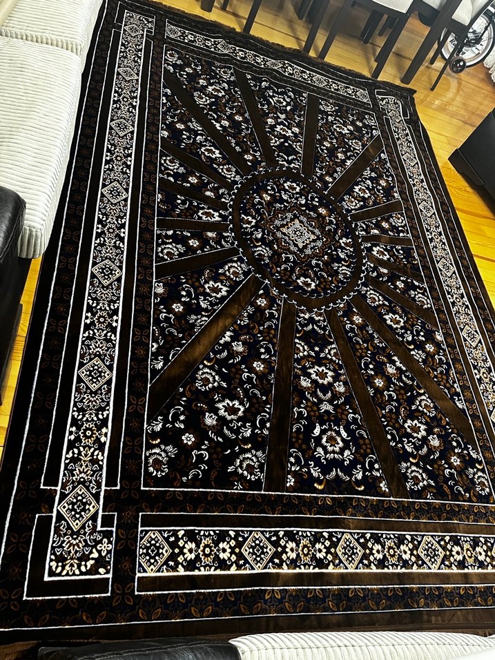 Klasik Desenli kahverengı Halı - Görsel 2