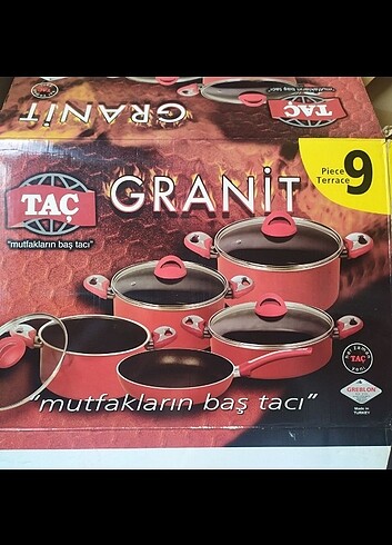  Beden Taç Granit Tencere Seti