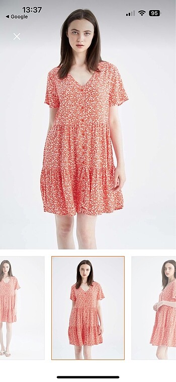 Defacto elbise - Görsel 5