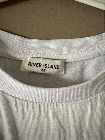 m Beden beyaz Renk River ısland crop