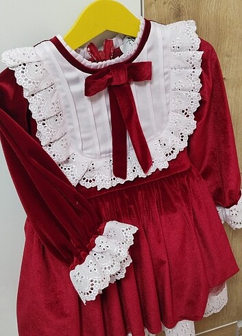 24-36 Ay Beden Vintage elbise kız çocuk