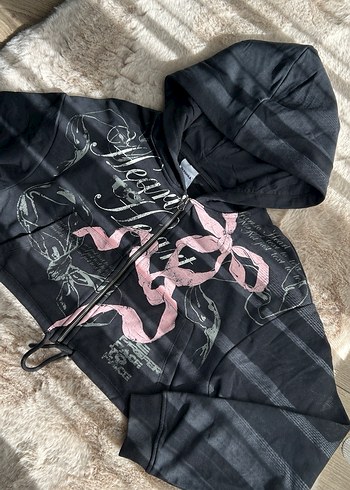 Bershka Fermuarlı Sweatshirt