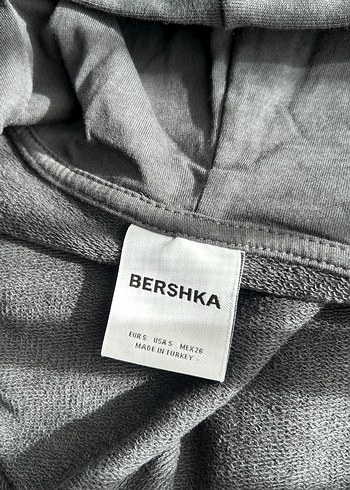 s Beden Bershka Fermuarlı Sweatshirt