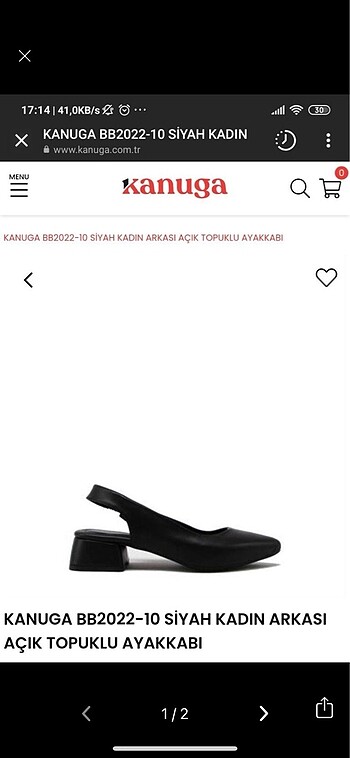 Kanuga ayakkabı