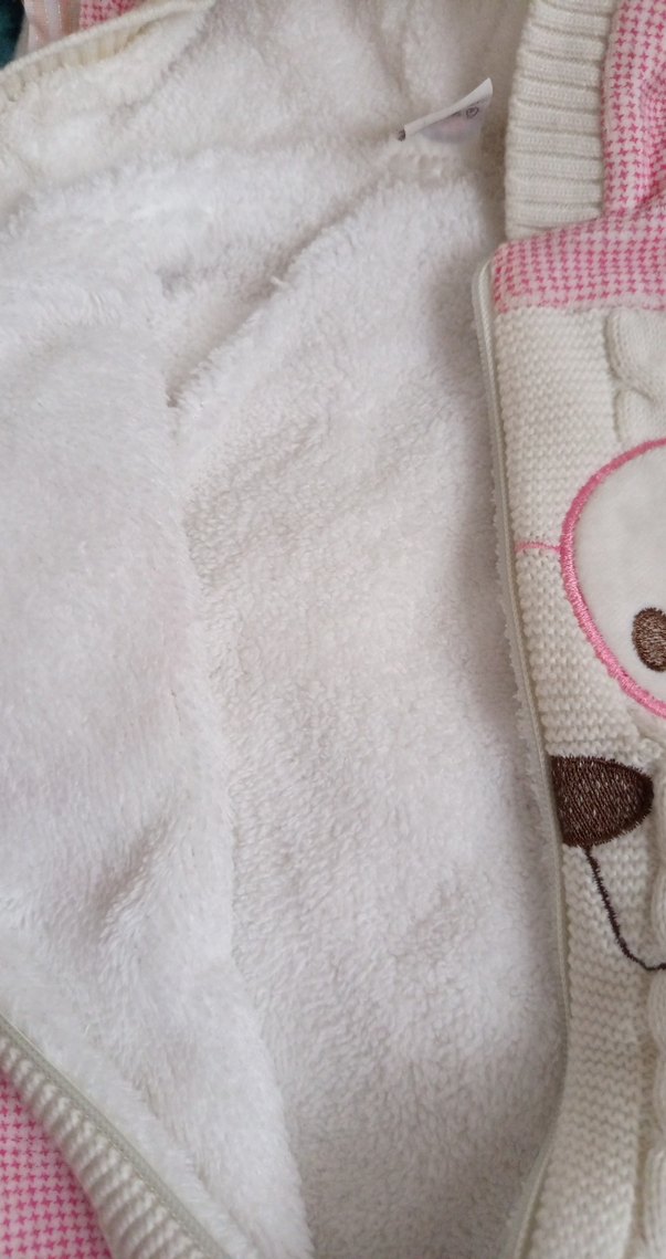 Kapüşonlu Pembe Bebek Tulum ikiz bebek - Görsel 2