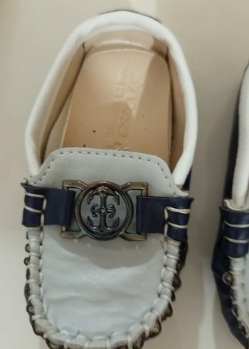 Tokalı Beyaz Erkek Çocuk Loafer Ayakkabı - Görsel 3